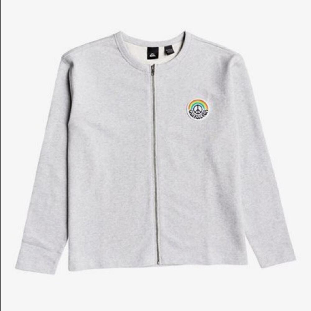 NWT‎ Quicksilver Women’s Rainbow Zip Up Jacket